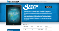 Desktop Screenshot of genomecache.hudsonalpha.org